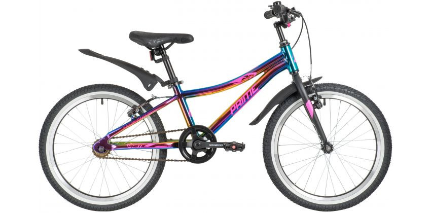Велосипед NOVATRACK PRIME 20" фиолетовый металлик