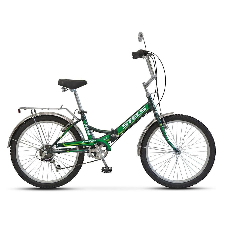 Велосипед складной Stels Pilot 24" 750 LU085351 зеленый