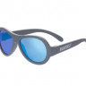 Очки Babiators для детей солнцезащитные Original Aviator Premium Синяя сталь Зеркальные линзы Junior 0-2 BAB-036