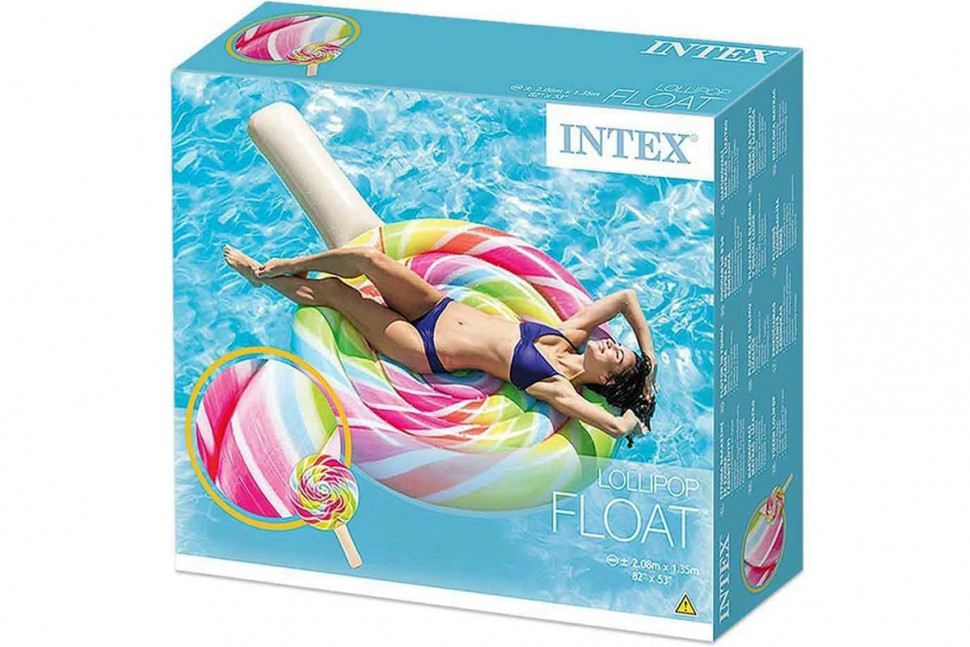 Матрас Intex надувной Леденец Lollipop float 58753