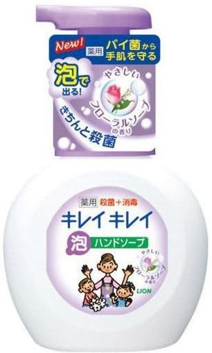 Пенное мыло CJ Lion Kirei Kirei для рук с ароматом цветов 250 мл