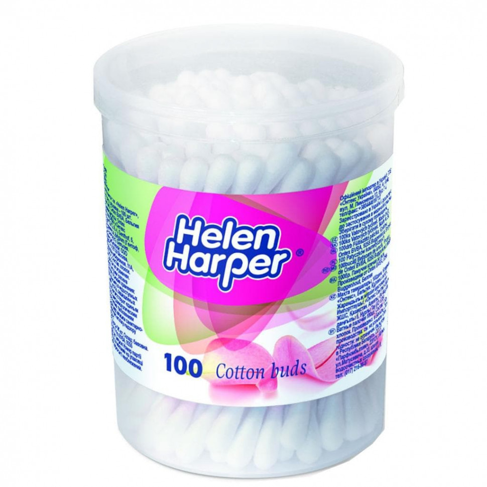 Ватные палочки Helen Harper 100 шт  
