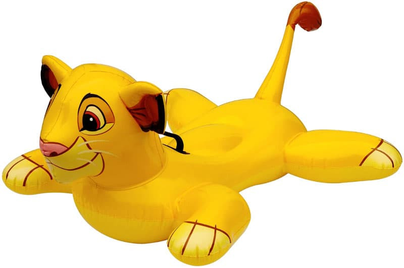 Игрушка Intex надувная для плавания Король лев 120 см 58520