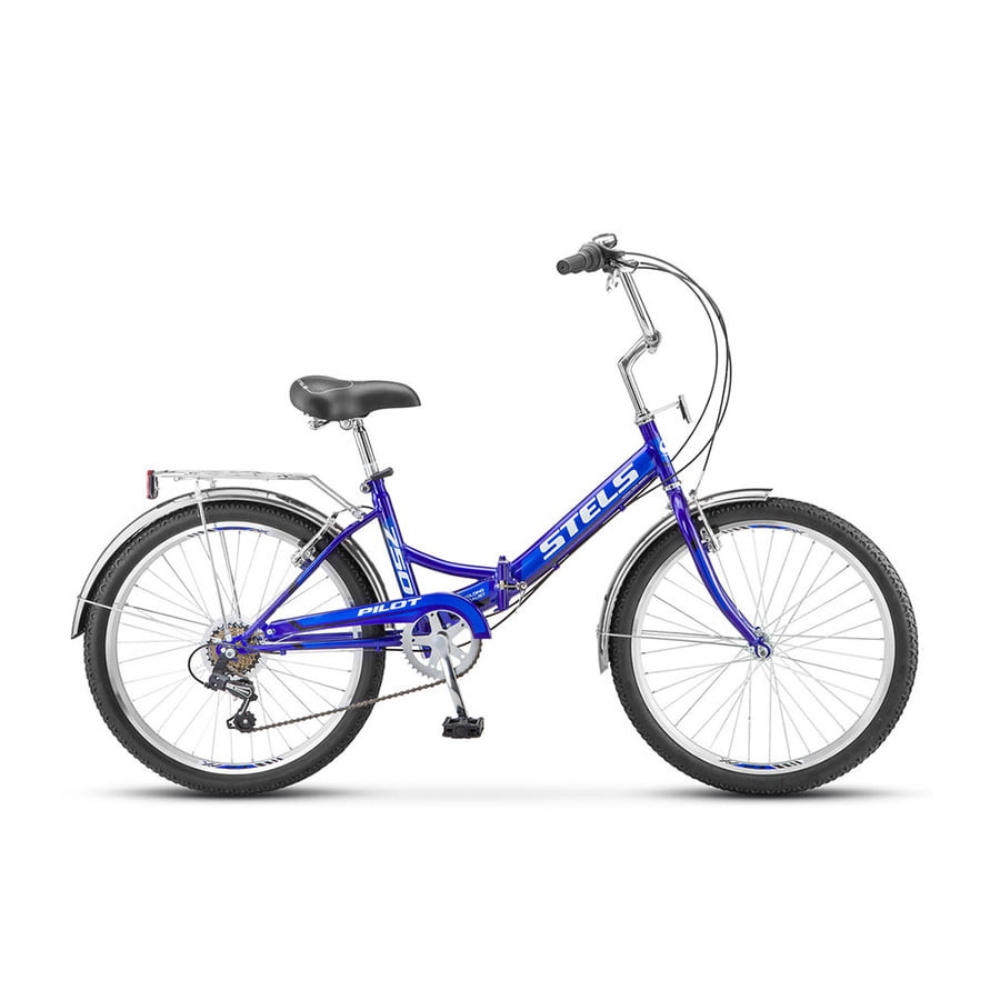 Велосипед складной Stels Pilot 24" 750 LU085351 синий