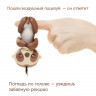 Интерактивный ленивец FINGERLINGS КИНГСЛИ коричневый 12 см