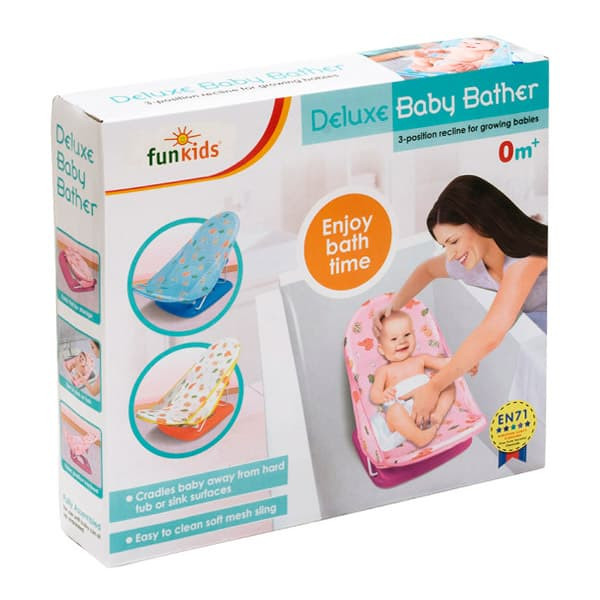 Горка-поддержка для купания новорожденного Funkids Baby Bather Delux