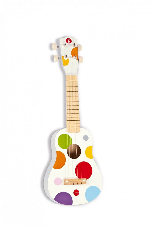 Игрушка JANOD J07597 Гитара гавайская белая