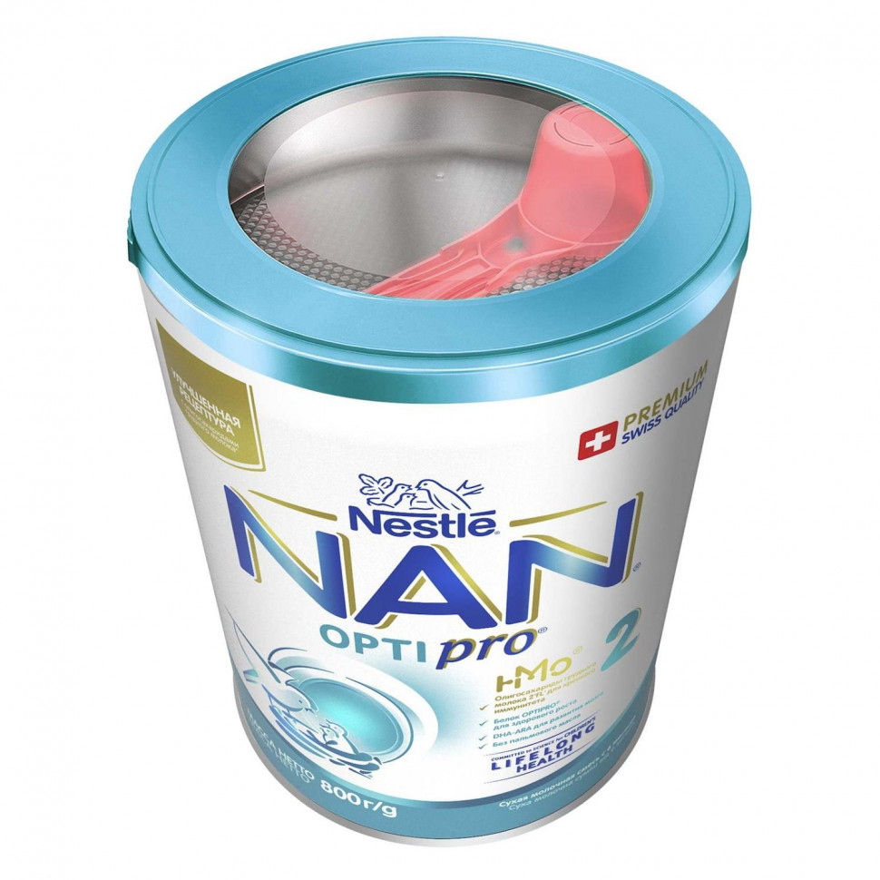 Молочная смесь NAN (Nestlé) 2 Optipro с 6 месяцев 400 гр