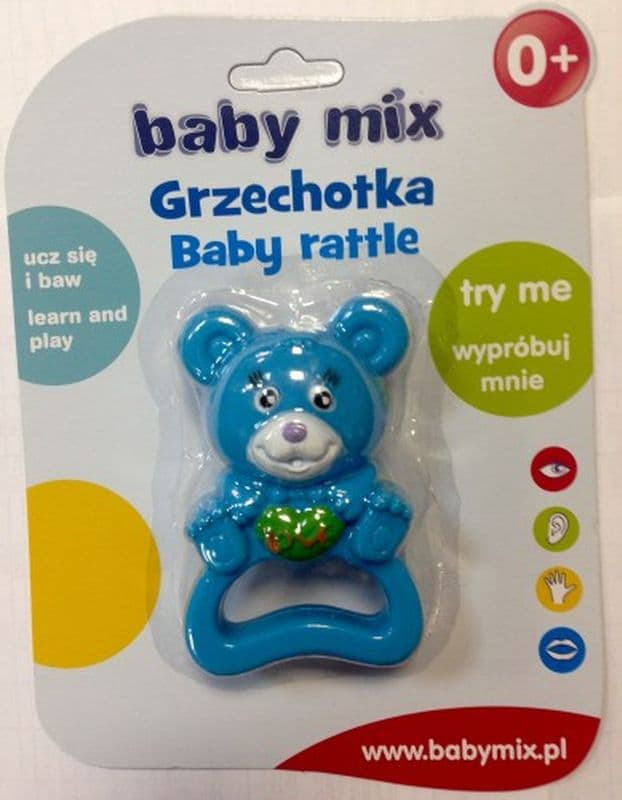 Погремушка Baby Mix Мишка