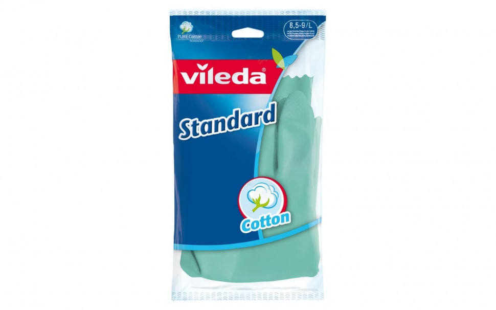 Перчатки VILEDA стандарт с напылением L 146267