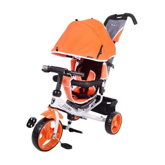 Велосипед трехколесный Moby Kids Comfort 10x8 EVA оранжевый