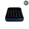 Intex inflatable mattress with headrest twin 64141