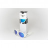 Очки Babiators для подростков солнцезащитные Aces Aviator Шаловливый белый Синие линзы 6+ ACE-003