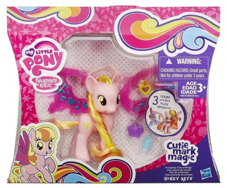 Набор Pony cutie Mark Magic. Хани рейс МЛП. Фигурка Hasbro Rainbow Dash с волшебными крыльями b0671.