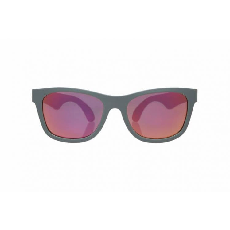 Очки Babiators для подростков солнцезащитные Aces Navigator Галактический серый Розовые линзы 6+ ACE-015
