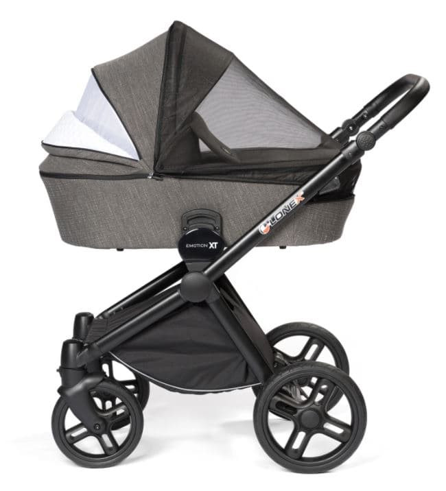 Baby stroller 2 in 1 Lonex Emotion XT brown