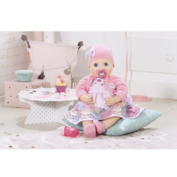 Интерактивная Кукла Zapf Creation Baby Annabell многофункциональная Праздничная 43 см 700-600		