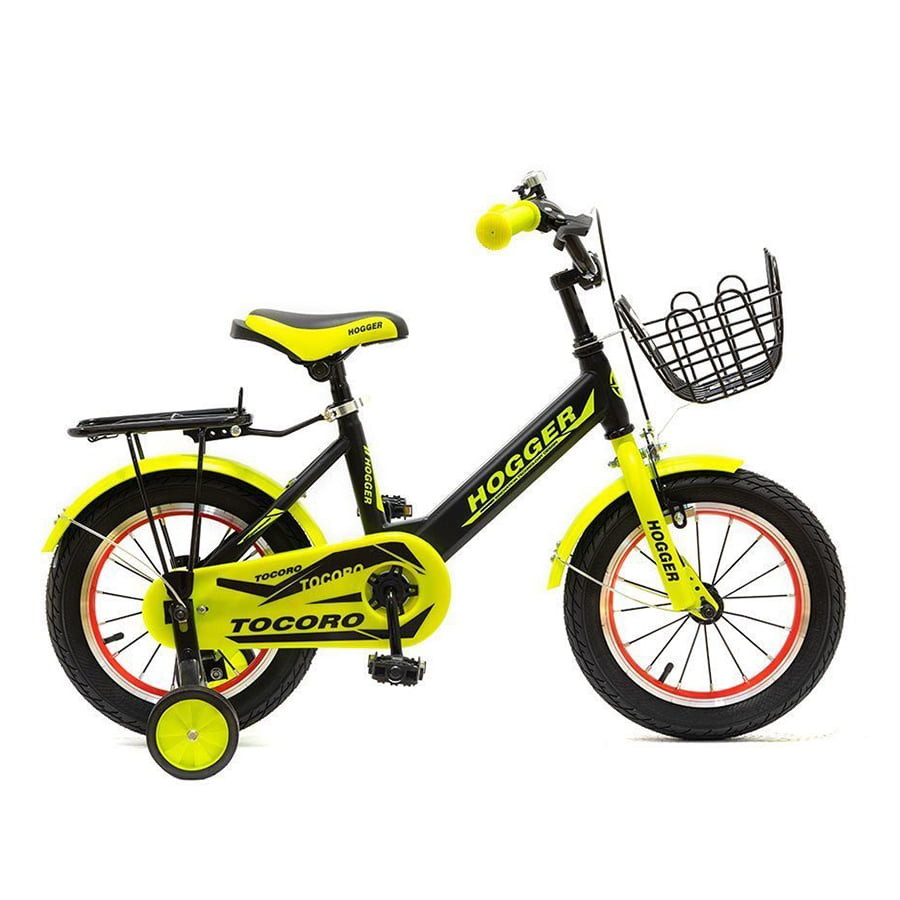Велосипед Hogger TOCORO 16" Черно-лимонный
