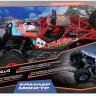 Car Flame engine crawler Monster 4WD R / u with battery red