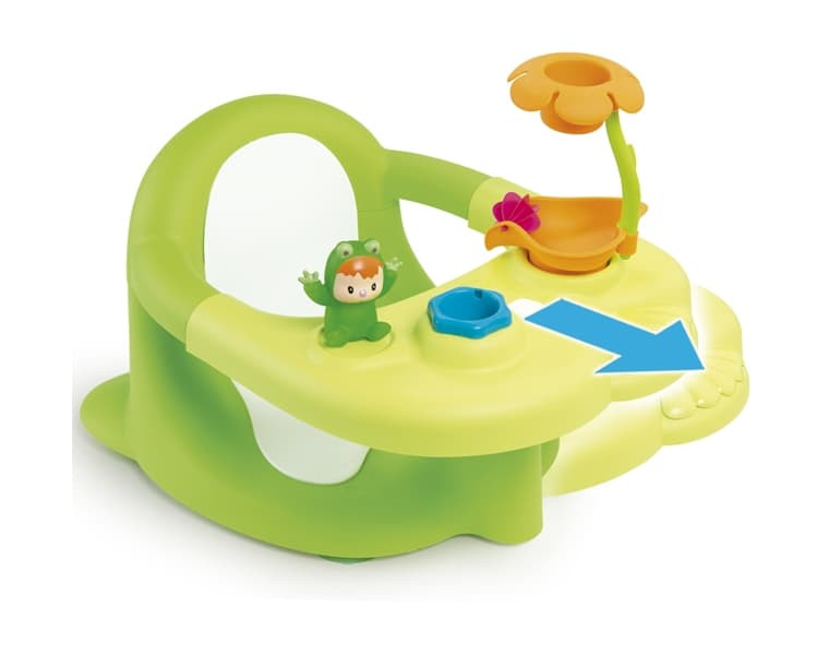 Стульчик сиденье для ванны Smoby Cotoons Зеленый 110615