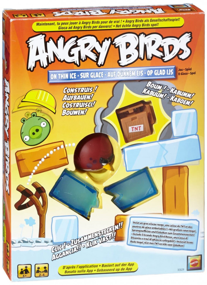 Игра настольная Angry Birds MATTEL 3029X 