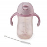 Happy Baby drinking Cup with tube and handles 260 ml 14010 lilac
