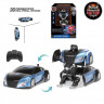 Robot car Flame motor anti-gravity R / u with battery 3D movement: floor, walls, ceiling blue
