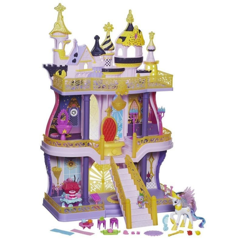 Игровой набор B1373 "Замок Кантерлот" MY LITTLE PONY купить в интернет магазине детских товаров "Денма"