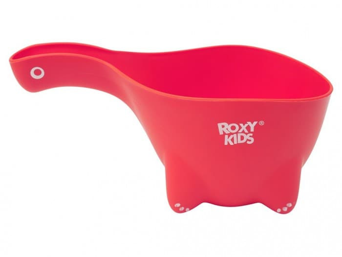 Ковшик для мытья головы ROXY-KIDS Dino Scoop коралловый