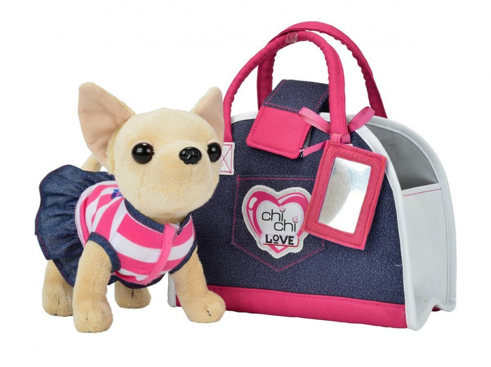 Собачка Chi Chi Love чихуахуа Джинсовый стиль с сумкой 5890599