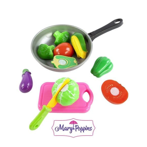 Набор для резки Mary Poppins овощи в сковороде 453045