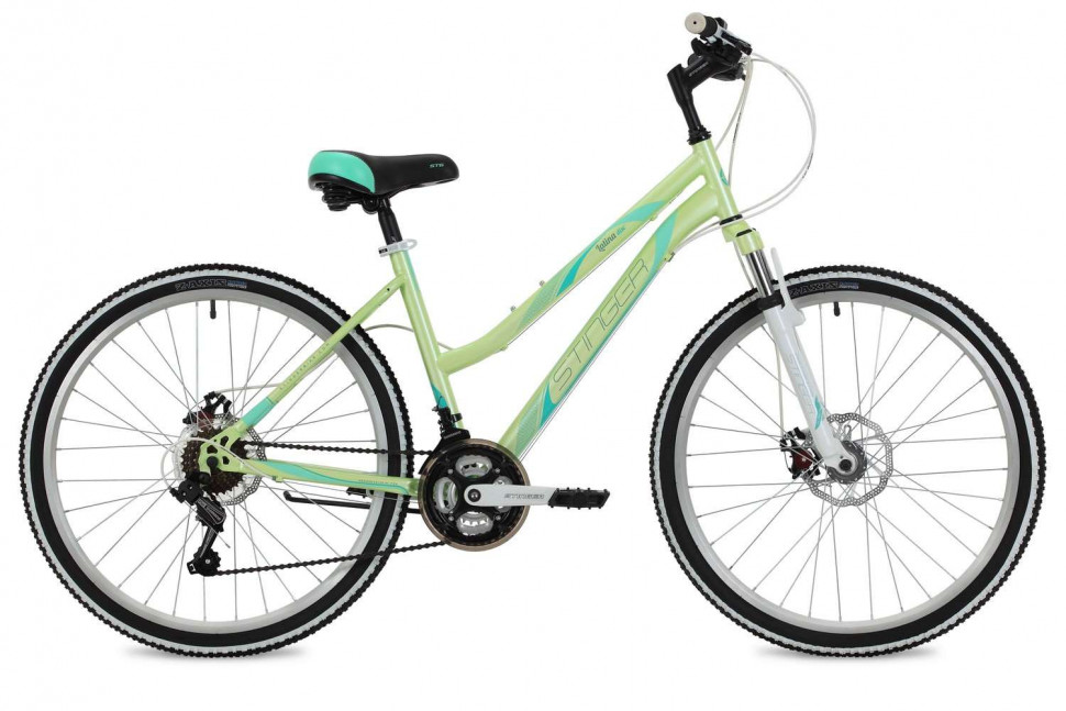 Велосипед STINGER LATINA D 26" рама 15" зеленый