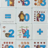 Кубики Маша и Медведь Математика 12 шт GT8628