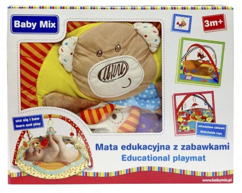 Развивающий коврик Baby Mix Собачки со сладостями (в коробке)
