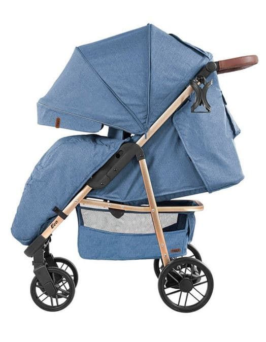 Stroller BABY TILLY T-166 Eco Azure Blue