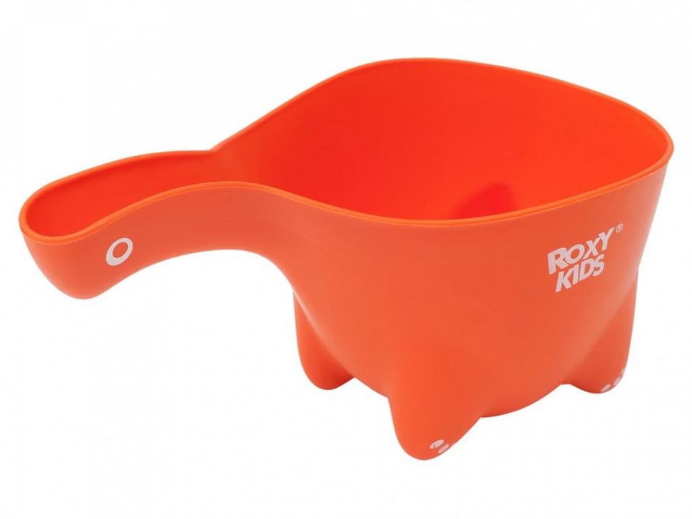 Ковшик для мытья головы ROXY-KIDS Dino Scoop оранжевый