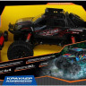 Car Flaming motor crawler hydraulic 4WD R / u with battery black-orange