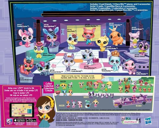 Коллекционный набор "Вечеринка", Littlest Pet Shop, Hasbro  купить в интернет магазине детских товаров "Денма" 3