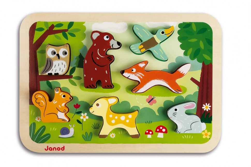 Рамка-вкладыш JANOD J07023 Лесные животные