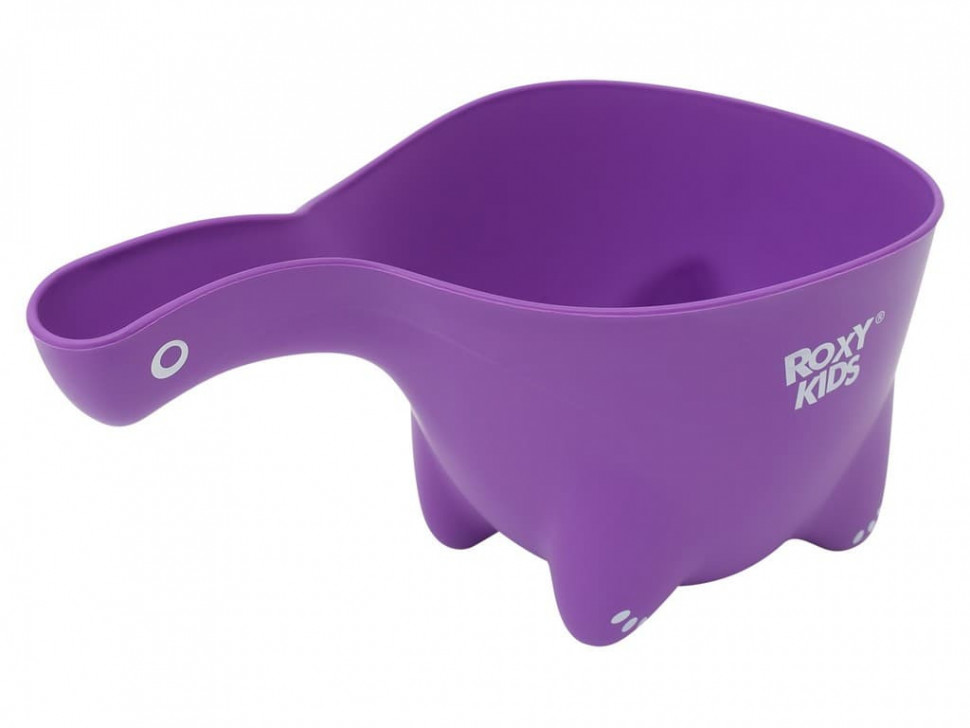 Ковшик для мытья головы ROXY-KIDS Dino Scoop фиолетовый