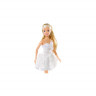 Кукла Simba Штеффи В белом летнем платье 29 см 5730662