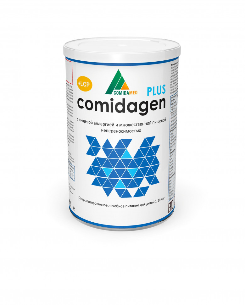 Специализированное гиппоаллергенное лечебное питание Comidagen Plus 400 г 1-10 лет