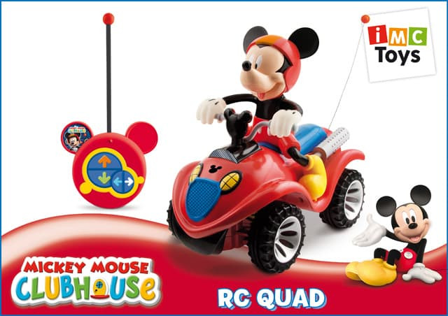 Радиоуправляемая машина IMC Toys Квадроцикл фигурка Mickey Mouse 180840