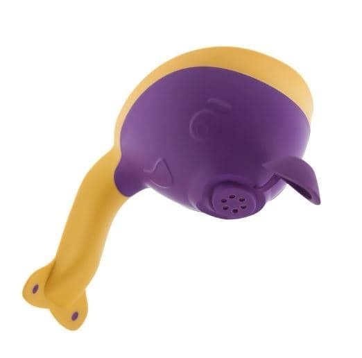 Flipper hair washing bucket with watering can purple