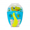 Organizer-sorter DINO for toys and bath accessories blue