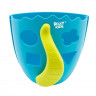 Organizer-sorter DINO for toys and bath accessories blue