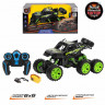 Car Flame engine crawler Assault 6WD R / u with battery opening doors 6 wheels black-green