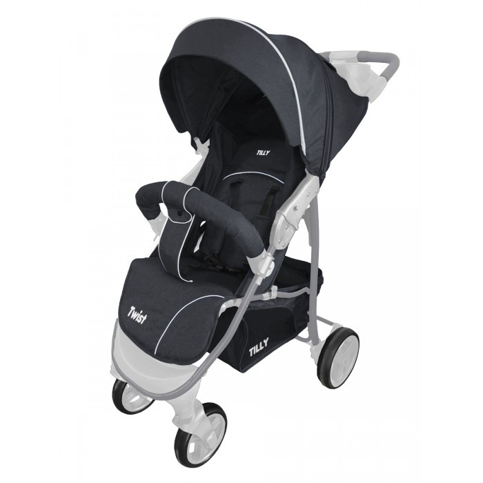 Прогулочная коляска BABY TILLY T  T-164 Twist Grease Grey