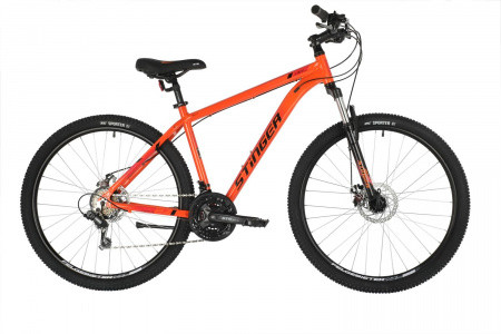 Велосипед STINGER ELEMENT EVO 27,5" рама 16" оранжевый