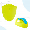 Organizer-sorter BINO for toys and bath accessories green
